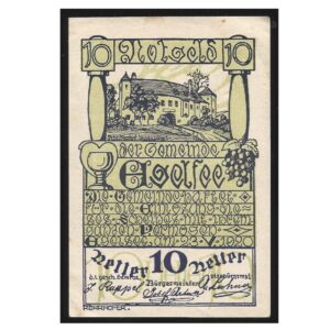 NOTGELD DA ÁUSTRIA 10 HELLER