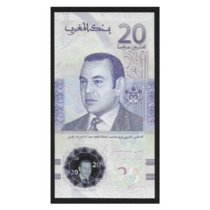 CÉDULA DO MARROCOS 20 DIRHAMS 2019 P 78 FE