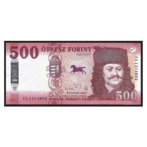 CÉDULA DA HUNGRIA 500 FORINT 2025 P 202 C FE