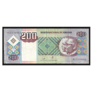 CÉDULA DE ANGOLA 200 KWANZAS 2003 MBC