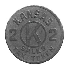 FICHA DE IMPOSTO SOBRE VENDAS 1937  KANSAS EUA