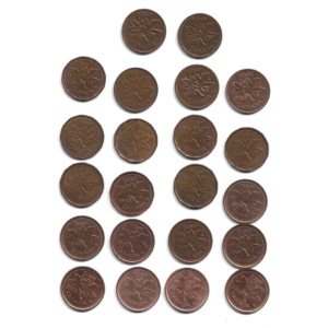 MOEDAS DO CANADÁ 1 CENT